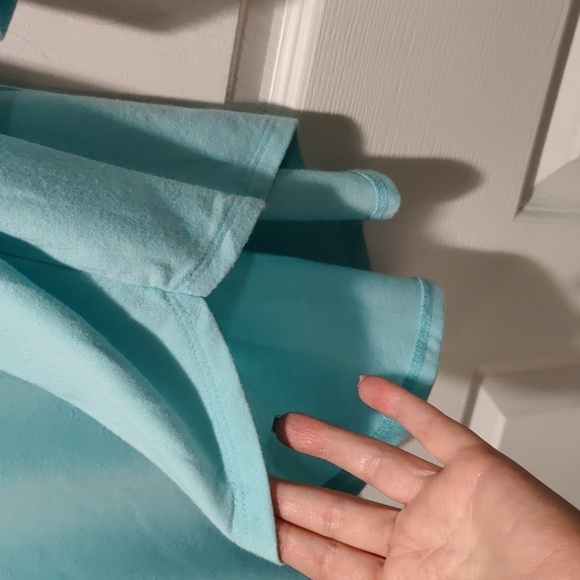 Mint flutter sleeve Zenana top - Picture 4 of 4